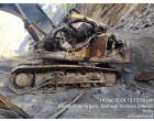 Rock damaged Volvo Excavator EC210D