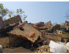 Ship Wreak of ONGC training vessel Scrap - approx. 350 MT at Goa