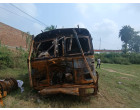 Damaged TATA, UP-21CT-5211 