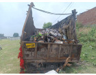 Damaged TATA, UP-21CT-5211 