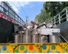 Fire affected crockery items - Chandigarh