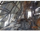 Fire affected MS Iron Shad- 125 MT to 140 MT