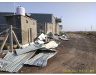 Metal corrugated sheets, 33 MT Approx