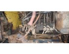 Damaged Hydraulic Excavator 
