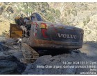 Rock damaged Volvo Excavator EC210D