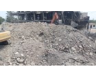 Fire Damaged Structural Steel, GI Sheets and Reinforcement Steel embedded in Cement Concrete with Approx. total weight of 750 MT
