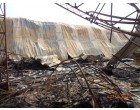 Fire affected MS Iron Shad- 125 MT to 140 MT
