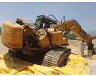 Rock damaged Sany Hydraulic Excavator SY210C