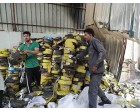 Fire damaged Stock Material (Plastic & Paper packaging material), Building & Machinery Scrap 