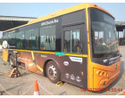 Damaged Bus _ UP70KT9655 _ at Prayagraj UP