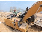 Damaged Excavator 01 at Alwar RJ