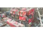 Fire damaged/Burnt Stock of Molds, Batteries, LID, Container,Separator & wooden Pallets at Rudrapur, US  Nagar, Uttarakhand 