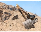 Damaged Excavator 01 at Alwar RJ