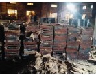  Fire Damaged Iron & Wooden Scraps (6058) lying at Jodhpur Rajasthan 