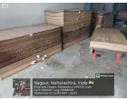Wet damage during transit Asean Veneer -707 Pcs/ 2104.60 SQM at Nagpur MH