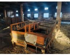  Fire Damaged Iron & Wooden Scraps (6058) lying at Jodhpur Rajasthan 