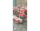 Fire damaged/Burnt Stock of Molds, Batteries, LID, Container,Separator & wooden Pallets at Rudrapur, US  Nagar, Uttarakhand 