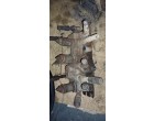 Damaged Hydraulic Excavator 