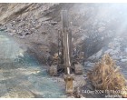 Rock damaged Volvo Excavator EC210D
