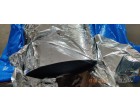 Rainwater damaged Met CPP Films Roll