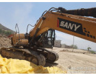 Rock damaged Sany Hydraulic Excavator SY210C