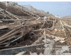 Damaged Iron cannels and cages of birds   