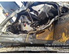 Rock damaged Volvo Excavator EC210D