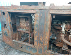 Fire Damaged Burnt waste Tyre & other material (Generator, steel wire, Conrol panel & wire)