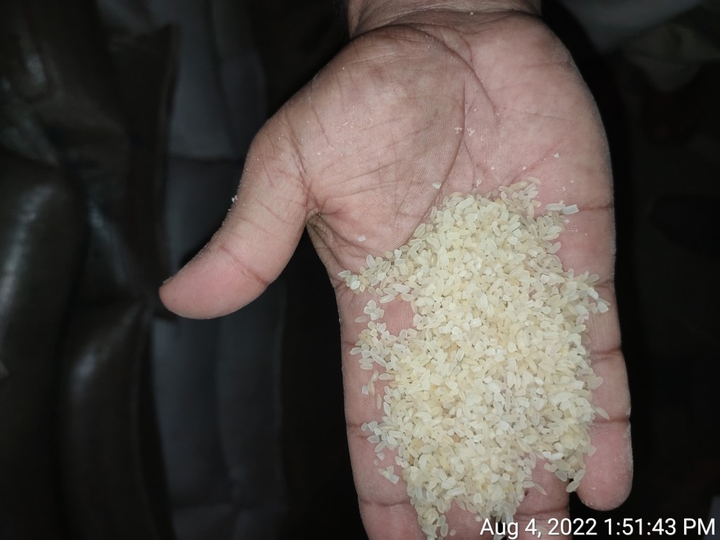 Destroyed Rice Damaged Broken Rice - 227.80 MT at Kharagpur