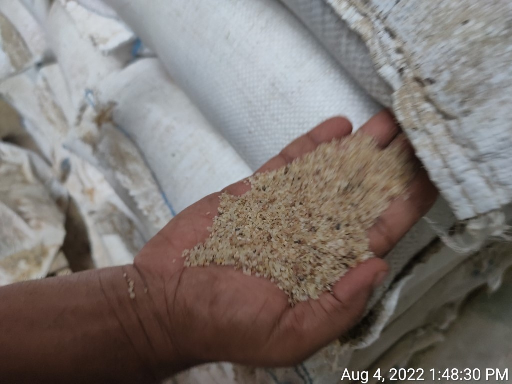 Destroyed Rice Damaged Broken Rice - 227.80 MT at Kharagpur